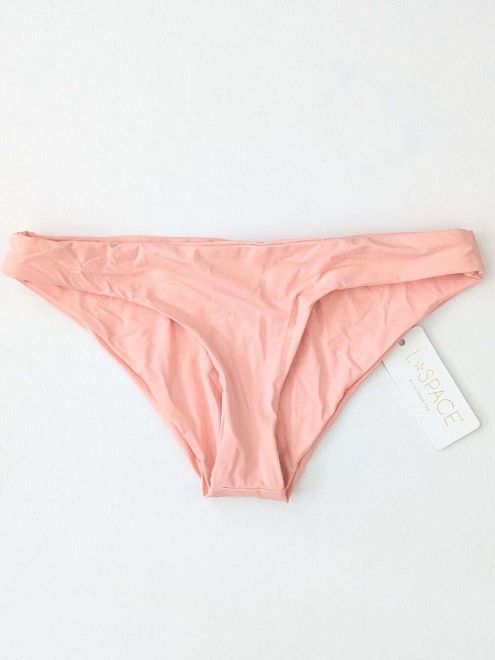 LSpace Mazarron Sandy Hipster Bikini Bottom Mellowed Rose Small